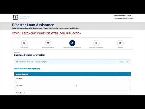How to Apply for SBA Disaster Loan Application for Uber ...