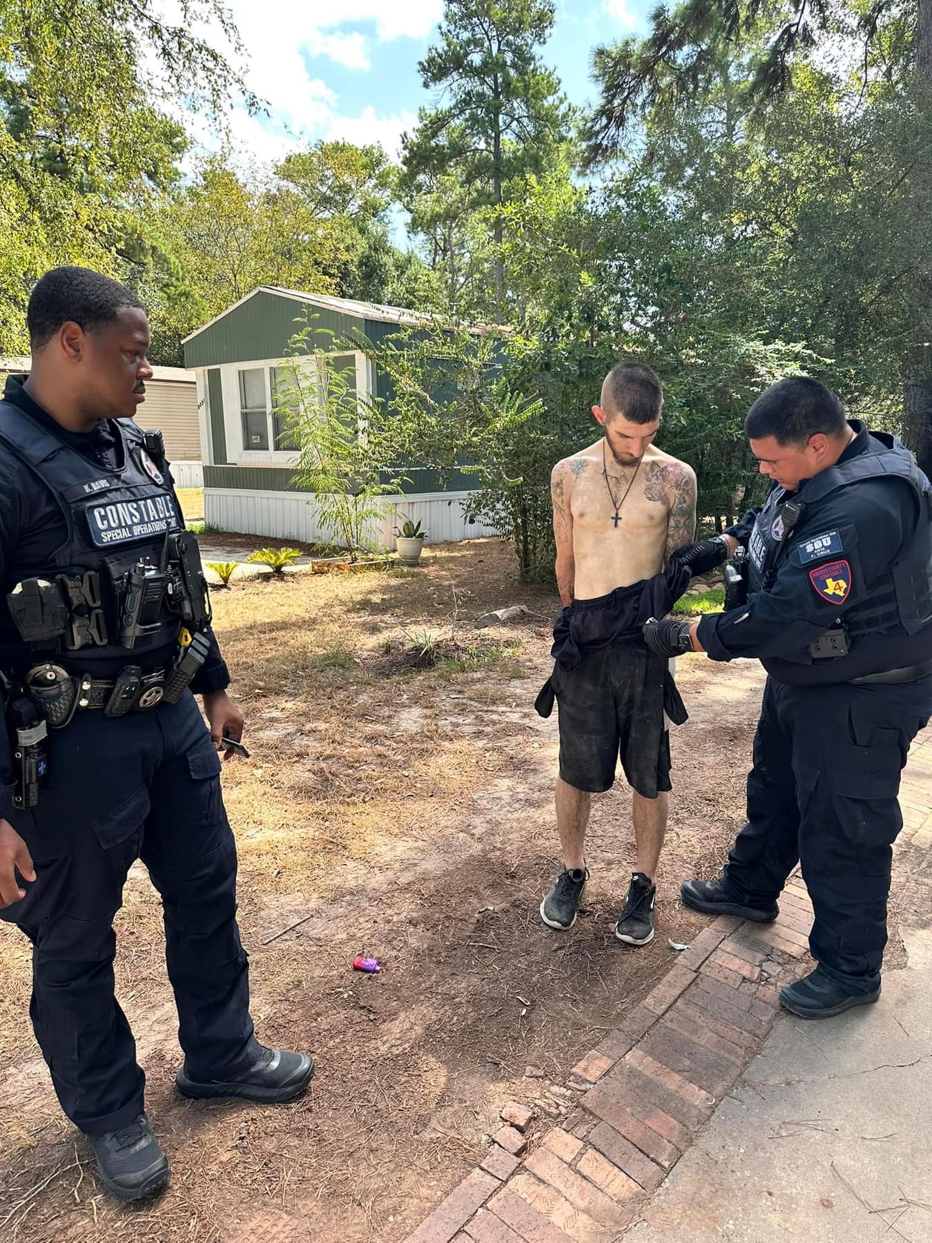 Evading Suspect In Custody Near David Wayne Hooks Memorial Airport